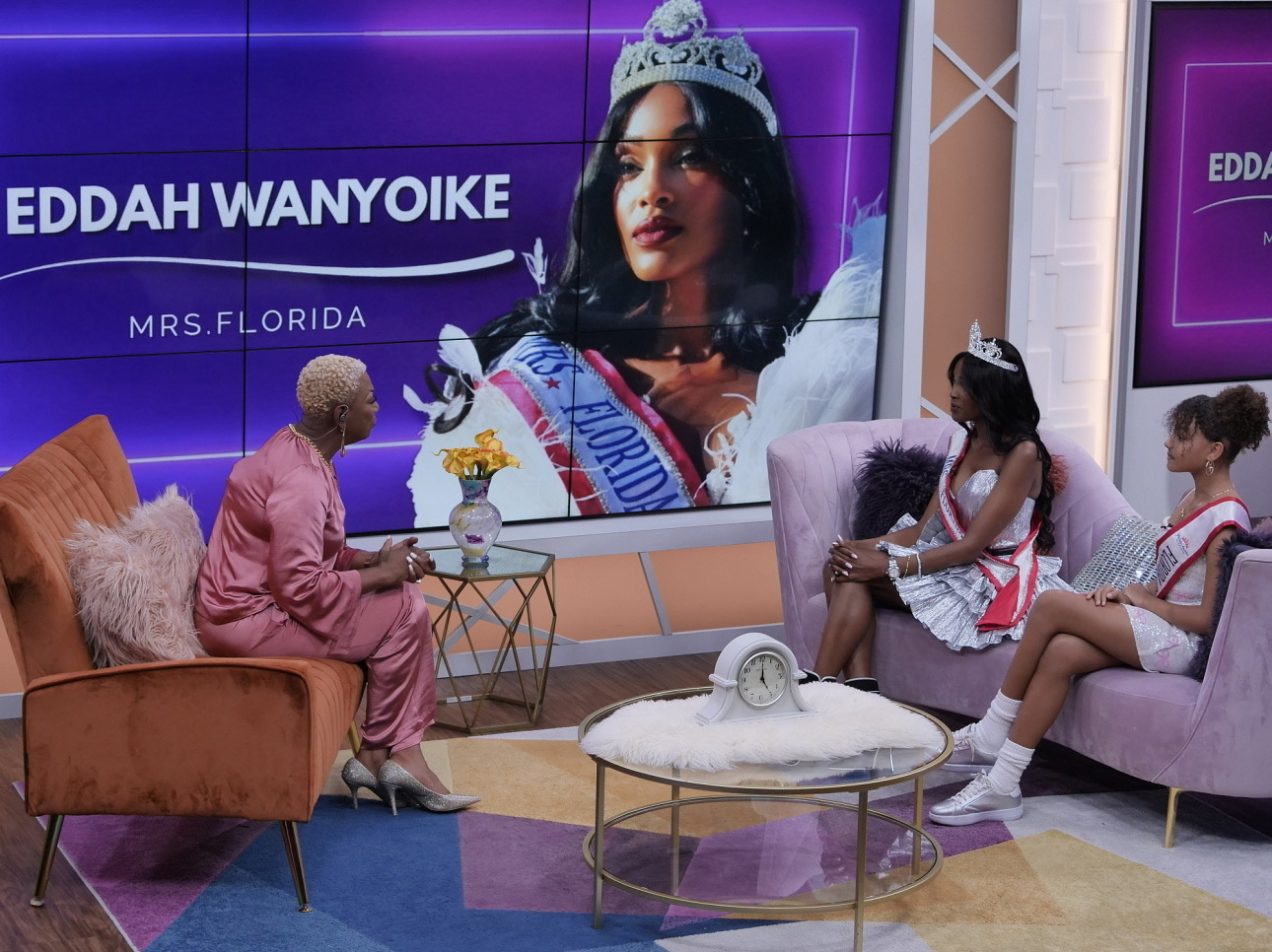 Eddah Wanyoike television interview